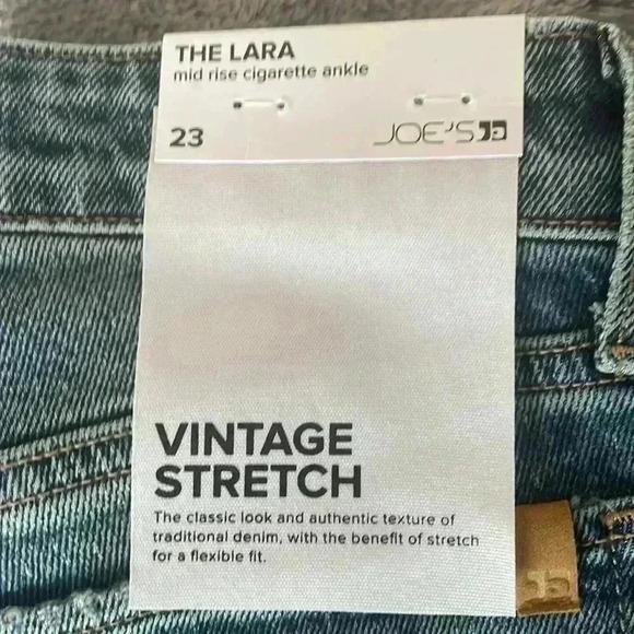 Joe's The Lara Ripped Ankle Slim in Joy Size 23 NWT - Picture 6 of 12